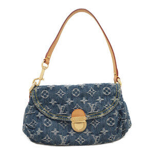 Louis Vuitton Monogram Denim Pleaty Semi Shoulder Bag
